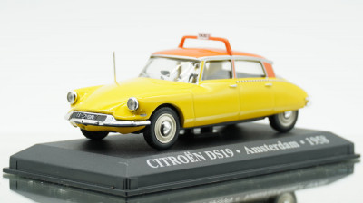 1958 Citroen DS 19 Amsterdam Taxi - Altaya 1/43 foto