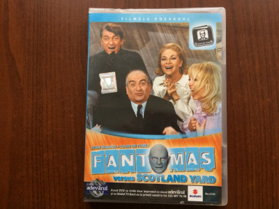 Louis de Funes Fantomas Versus Scotland Yard 1967 DVD disc Film Filmele Adevarul foto