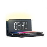 Cumpara ieftin Ceas cu Alarma Ksix cu Incarcare Rapida Wireless 7.5W-10W Negru