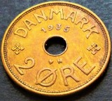 Cumpara ieftin Moneda istorica 2 ORE - DANEMARCA, anul 1935 * cod 4943 A = EXCELENTA, Europa