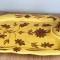 Platou compartimentat - decorativ - Rată / G&acirc;scă + solnita - 32 cm