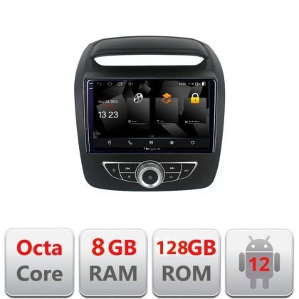 Navigatie Kia Sorento 2012-2015 masini navigatie de fabrica Android Octa Core Qualcomm 2K Qled 8+128 DTS DSP 360 4G Optical CarStore Technology