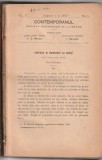 8 NUMERE DIN REVISTA CONTEMPORANUL DIN ANII 1887 SI 1888 COLEGATE ( NUMERELE 1 , 2 , 3 , 6 , 8 , SI 9 / 1887 ; NUMERELE 11 SI 12 / 1888 )