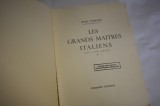 Michel Florisoone - Les grands maitres italiens (1952)