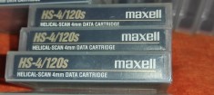 ATENTIE NU SUNT CASETE AUDIO DAT. vand CASETA DE DATE CARTDRIGE - MAXELL HS - 4/120s