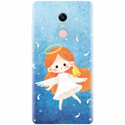 Husa silicon pentru Xiaomi Remdi Note 4X, Cute Angel foto