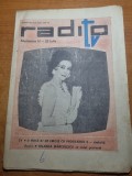 Revista radio tv 11 iulie 1968 cu programul din 14- 20 iulie 1968