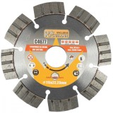 Disc diamantat segmentat, beton armat, caramida, taiere uscata, 115 mm/22.23 mm, Richmann Exclusive