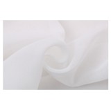 Perdea Caressa, TL062108, poliester, alb, 140 x 240 cm