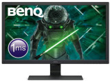 Monitor Gaming TN LED BenQ 27inch GL2780E, Full HD (1920 x 1080), VGA, DVI, HDMI DisplayPort, Boxe, 75 Hz, 1 ms (Negru)