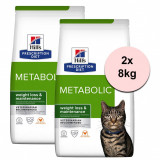 Hill&amp;#039;s Prescription Diet Feline Metabolic weight loss &amp;amp; maintenance 2 x 8 kg, Hill&#039;s