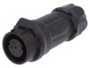 Conector Circular LUTRONIC 16mm 8 Pini IP67 Mufa Mama Cablu 3-8.5mm 400V 5A