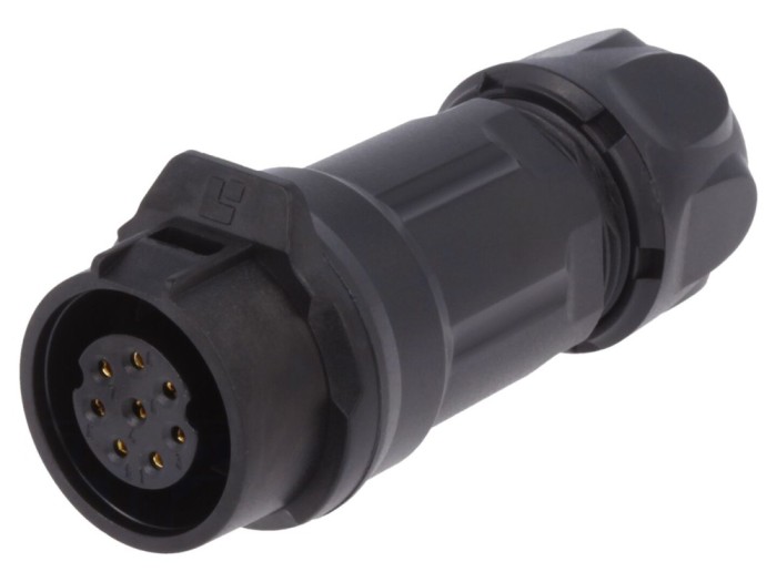 Conector circular mufă 16mm 8-PIN