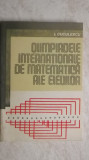 I. Cuculescu - Olimpiadele internationale de matematica ale elevilor