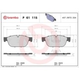Placute frana Citroen C5 3 (Rd) 02.08-05.17, C6 (Td) 09.05-12.12, Ds4 (Nx) 03.11-07.15, Ds5 09.11-12.16; Ds Ds 4 / Ds 4 Crossback (Nx) 07.15-, Ds 5 (
