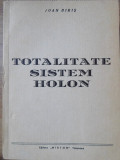 TOTALITATE SISTEM HOLON-IOAN BIRIS