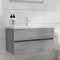 Gossi dulap de chiuveta, sonoma gri, 90x38,5x45 cm, lemn prelucrat