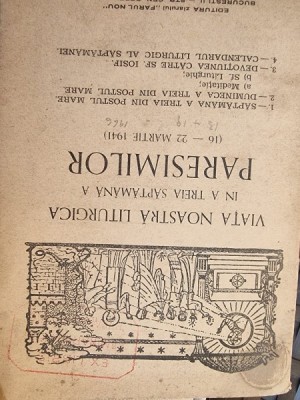 Viata noastra liturgica in a treia saptamana a Paresimilor foto