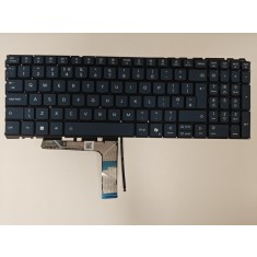 Tastatura Laptop, Lenovo, Yoga Pro 9 16IPH11 Type 83SF, iluminata, albastra, layout UK