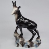 Capra neagra - Bibelou portelan romanesc vechi, vintage