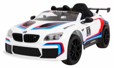 Masinuta electrica BMW X6M, sport, 12V, roti spuma EVA, lumini LED, melodii, 131x64x46cm foto
