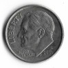 SUA one dime 2001, America de Nord