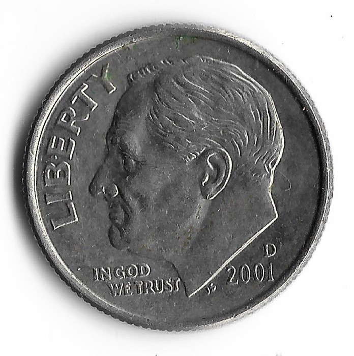 SUA one dime 2001