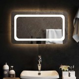 vidaXL Oglindă de baie cu LED, 70x40 cm 151783