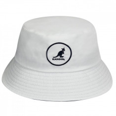 Palarie alba Kangol Cotton Bucket (Masura: M) - Cod 78783543 foto