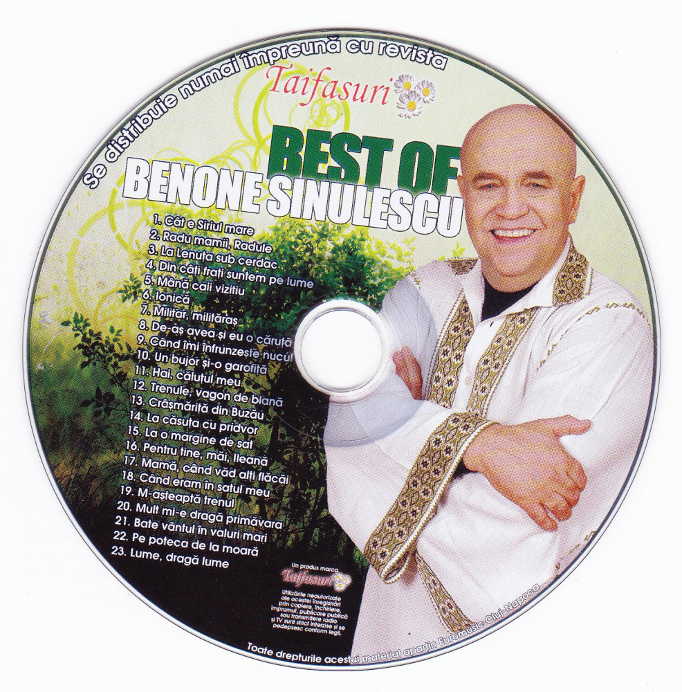 CD Populara: Benone Sinulescu - Best of ( original, ca nou ) | Okazii.ro