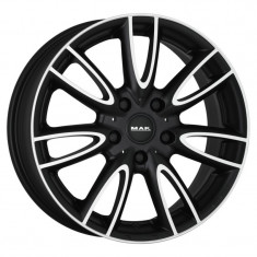 Jante MINI PACEMAN 7J x 17 Inch 5X120 et50 - Mak Jackie W Anod White Black - pret / buc foto