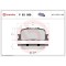 Placute frana Lexus Es (Mcv Vzv) 08.96-06.08; Toyota Camry Sedan ( V3) 08.01-11.06, Highlander / Kluger ( U2) 06.00-12.10, Spate, BREMBO