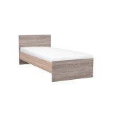 Cumpara ieftin Pat single Miami 90x200 cm stejar York-stejar Sonoma
