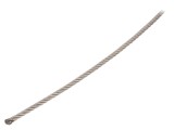 Cablu Litat Otel A4 KRAFTBERG 4mm, 50m, Constructie 7x19, Rezistent la Acizi