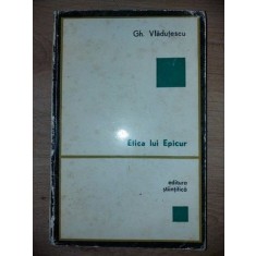 Etica lui Epicur- Gh. Vladutescu