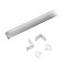 Profil aluminiu pentru banda LED 2m 15.8x15.8 mm alb pe colt V-TAC