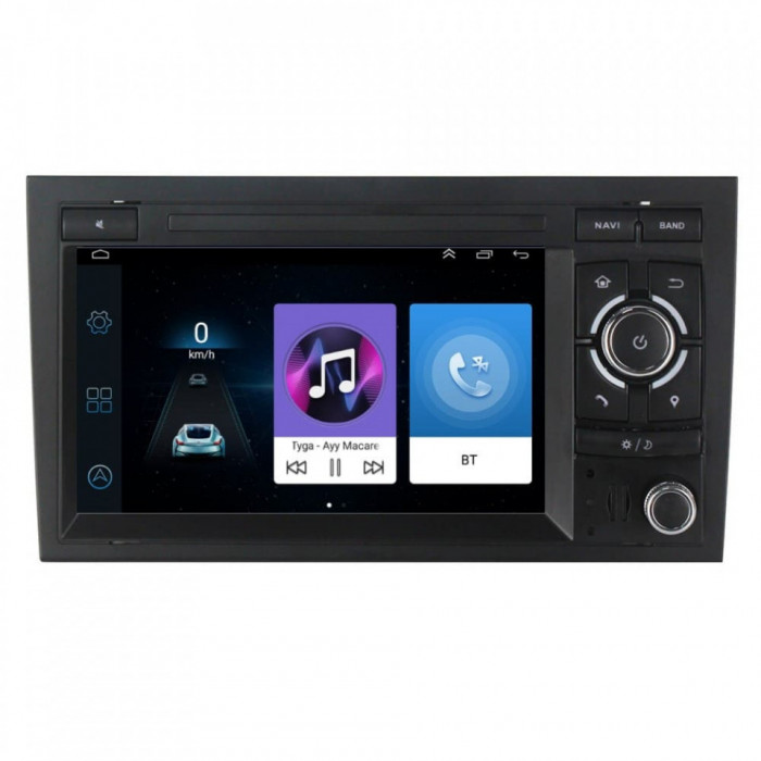 Navigatie dedicata cu Android Audi A4 (B6, B7) 2000 - 2008, 1GB RAM, Radio GPS