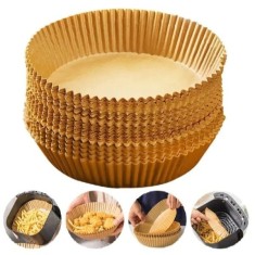 Set 100 bucati hartie de copt pentru friteuza Air Fryer universale