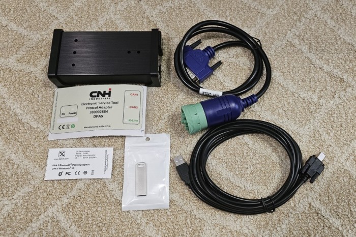 Diagnoza CNH DPA5 v8.6 2015 , New Holland, Case, Steyr, Flexicoil Kobelco