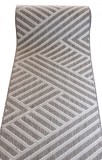 Cumpara ieftin Traversa Festonata Surfilata, Latime 0.67m, Tip Iuta, Model Flex 19652-111, Marime 67 x 200 cm, Bej, Crem, Antiderapant, Antialergic, Polipropilena, L