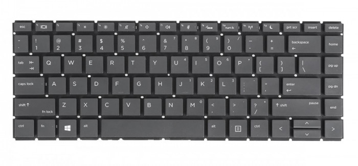 Tastatura Laptop, HP, ProBook 440 G6, 445 G6, 440 G7, 445 G7, L38138-001, iluminata, layout US