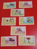 AJMAN, SPORT MEXIC - SERIE COMPLETĂ MNH, Nestampilat