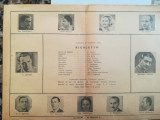 Pliant Opera Bucuresti, anii 40 RIGOLETTO / Nae Dumitrescu, C. Teodorian, Boilă