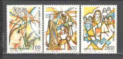 Vatican.1990 450 ani moarte Sf.Angela Merici SV.581 foto