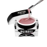 Gel Poly de la Inginails Profesional - Cover Rose, 10ml