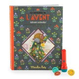Calendar de Advent Lanterna si 23 de discuri cu povesti Minouchkas Moulin Roty
