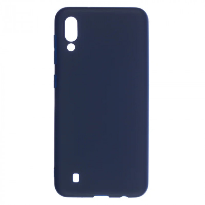 Husa Silicon Slim Samsung Galaxy M10 Albastru Mat