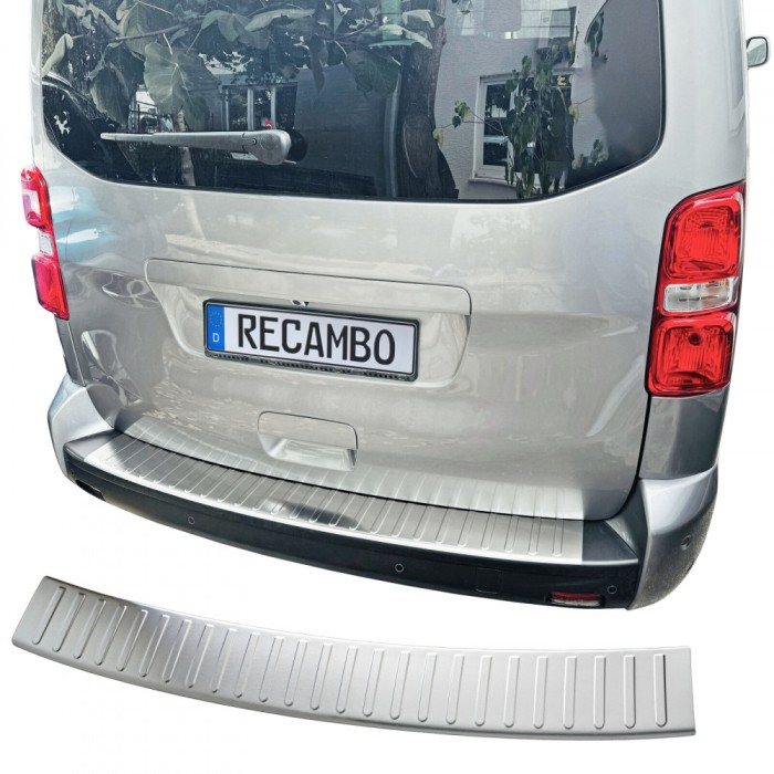 Ornament protectie portbagaj/bara spate mat pentru Citroen Jumpy III, Spacetourer din 2016