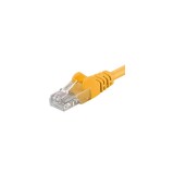 Patchcord UTP RJ45-RJ45 Cat.5e 15m, galben, &quot;UTP-5E-15-Y&quot; (timbru verde 0.8 lei), Premiumcord