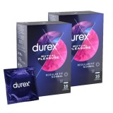 Cumpara ieftin Pachet Prezervative Durex Mutual Pleasure 2x16, 32 bucati